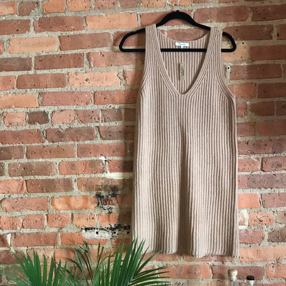 Madewell Dresses & Skirts - Camel Sweater Dress